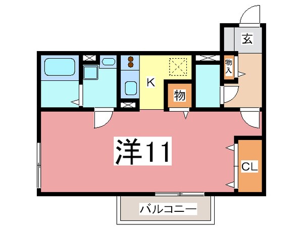 センチュリオンＡ棟の物件間取画像